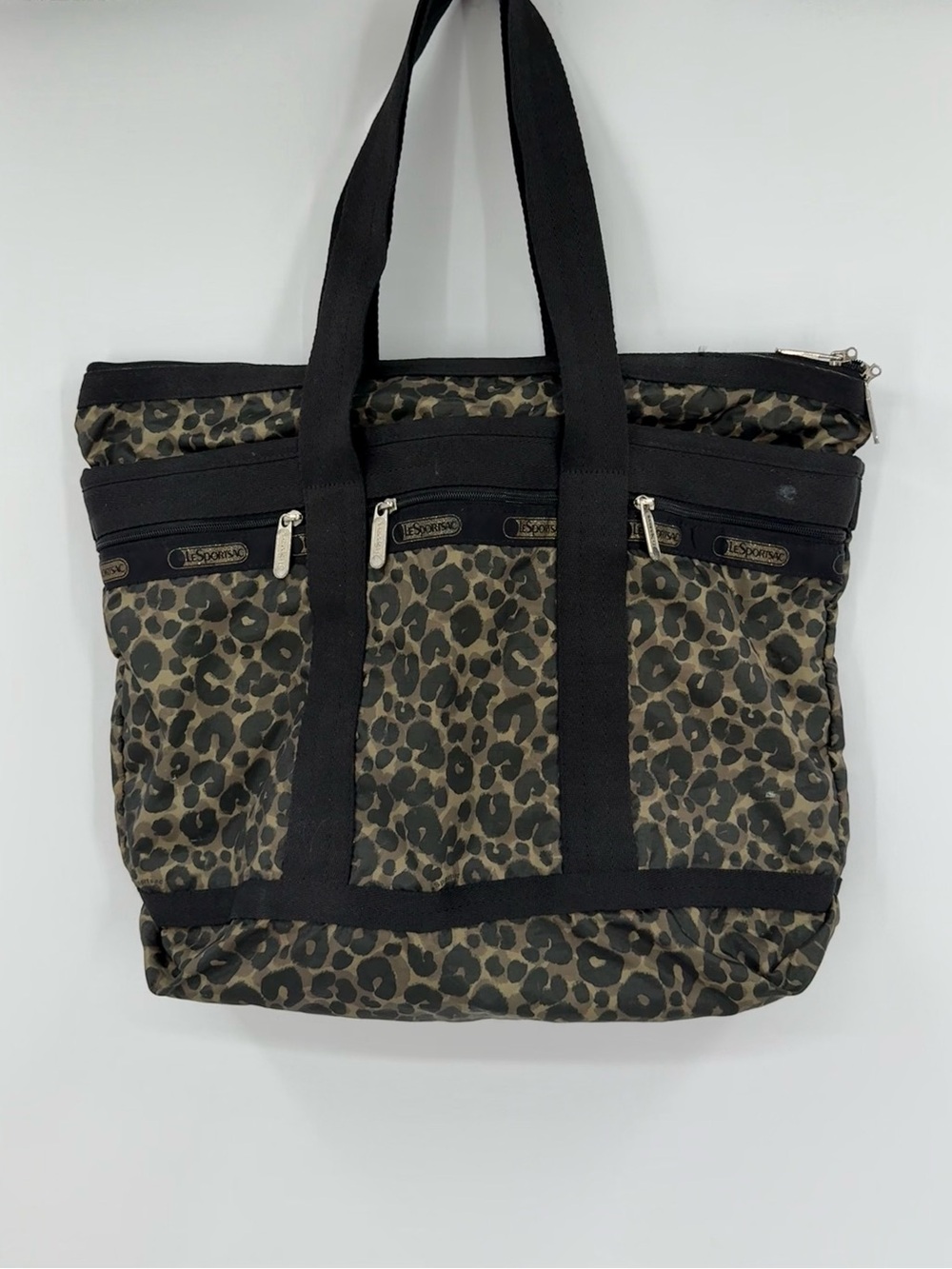 LeSportsac Leopard Print Nylon Tote | Brown | OS